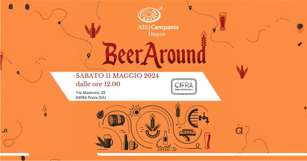 BeerAround - Birra Cifra e AIS Campania Napoli - 11 Maggio - copertina