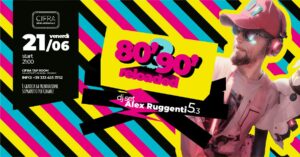 Reloaded 80 90 - Birra Cifra e Alex Ruggenti Dj Set - 21 giugno - copertina