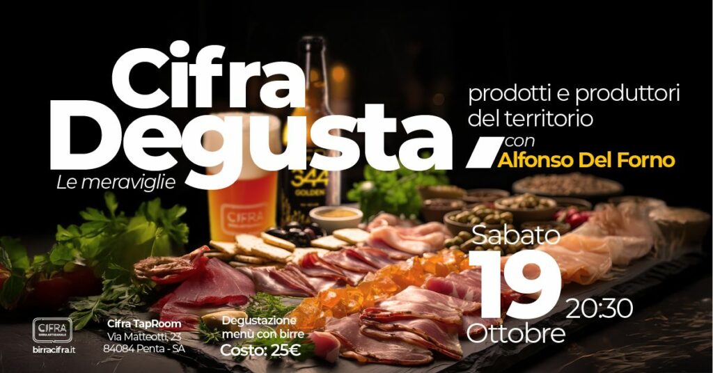 Cifra Degusta - presentiamo il nuovo menù di Birra Cifra